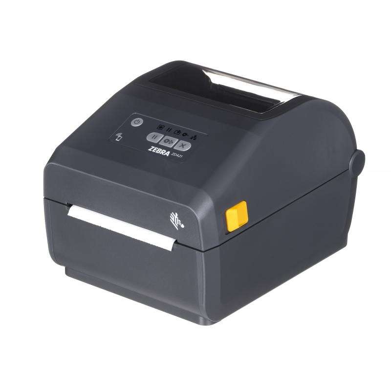 Zebra Direct Thermal Printer ZD421; 203 dpi; USB; USB Host; Ethernet; BTLE5; EZPL