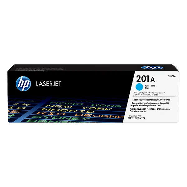 HP 201A Cyan Original LaserJet Toner Cartridge,1,330 pages