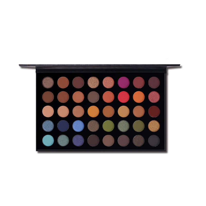 Highly Pigmented Eye Makeup Palette With 40 Colors - 02#