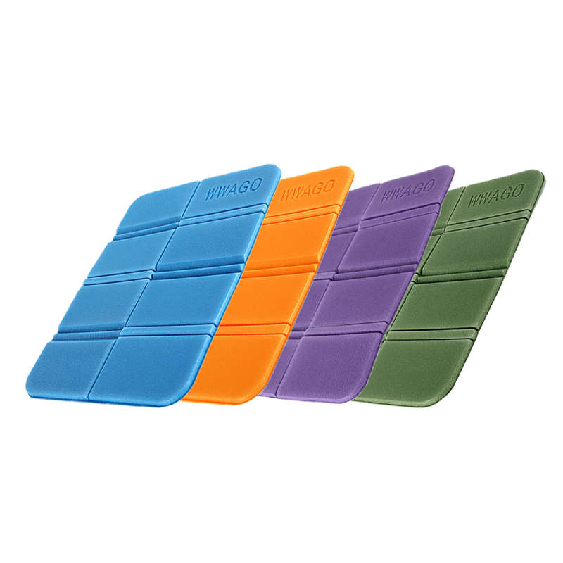 Seat Cushion Folding Mat Mini Camping Foam Sitting Pad - 4 Piece