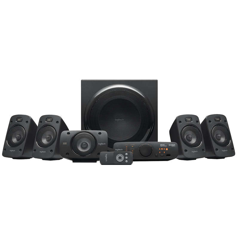 Logitech Z906 Surround Sound Speakers - Black