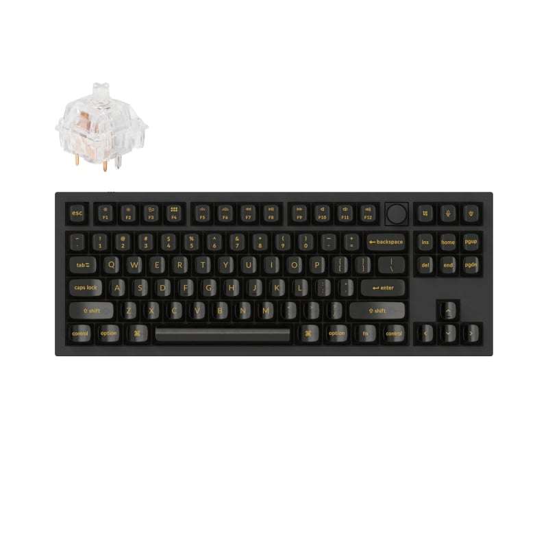 Keychron Q3 M12z Clear Switch RGB Mechanical Keyboard