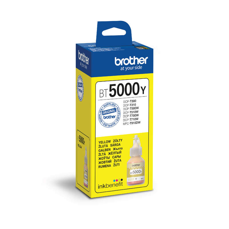 Brother BT-5000Y Yellow Ink Bottle
