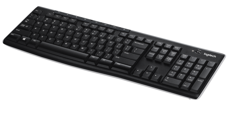 Logitech K270 Wireless Spill Resistant Keyboard with Long Battery Life