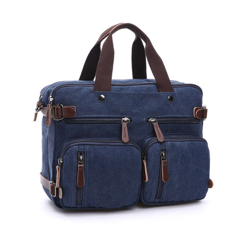 Durable Tablet Sleeve Shoulder Bag Laptop Briefcase - Blue