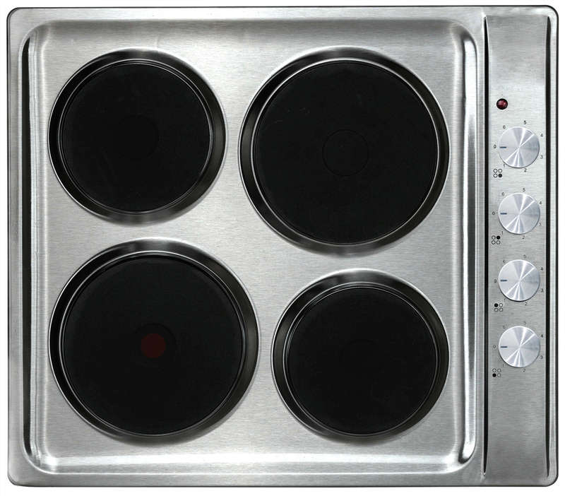Hisense-600mm 4 Plate Hob-Stainless Steel
