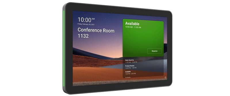 Logitech Tap Graphite Microsoft Teams Zoom Meeting Room Scheduler
