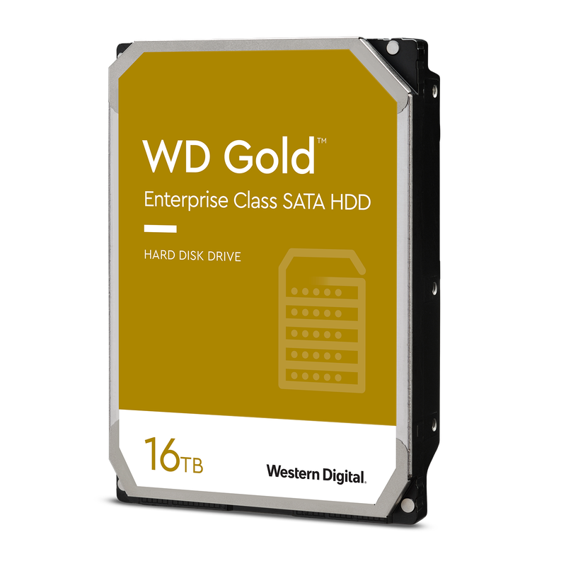 WD Gold 16TB 3.5" SATA Internal HDD
