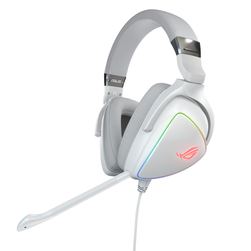 ASUS ROG Delta RGB USB-C Gaming Headset White