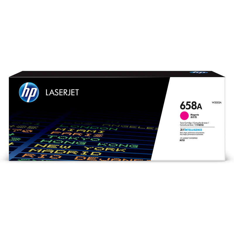HP 658A Magenta LaserJet Toner Cartridge