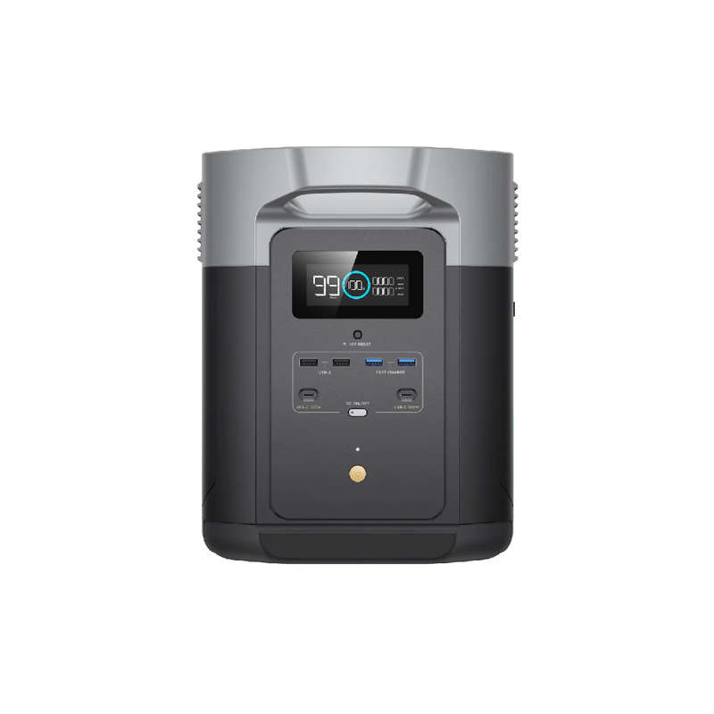 EcoFlow DELTA MAX 2016Wh Portable Power Station - Black international plug