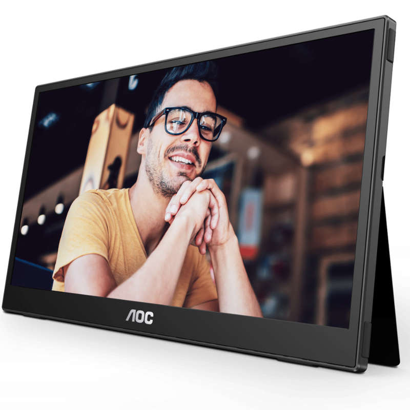AOC Computer Monitor, 16T3E Portable Computer Screen, Monitors - 1920x1080
