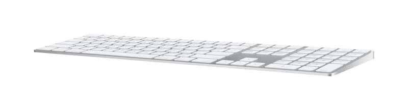 Apple Magic Keyboard with Numeric Keypad - White
