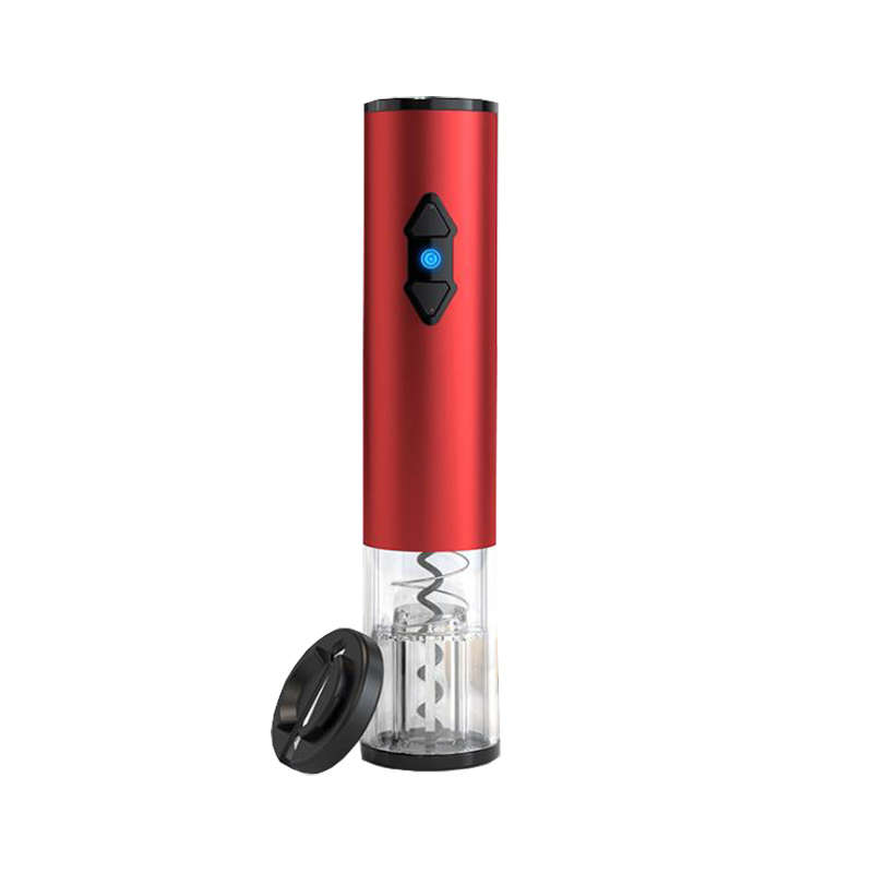 Electric Wine Opener Automatic Electric Wine Bottle Corkscrew Opener - Red