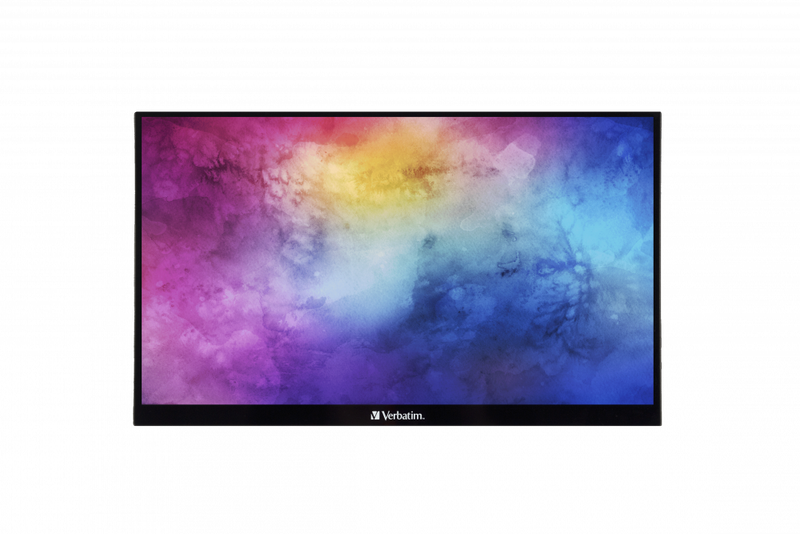 Verbatim Portable Touchscreen Monitor 14'' Full Hd 1080p Metal Housing