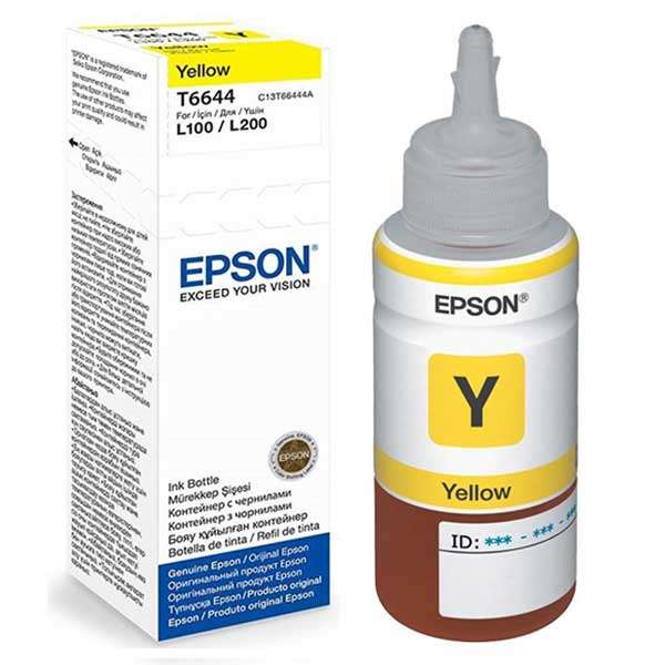 Epson T6644 Yellow Ink Bottle 70ml