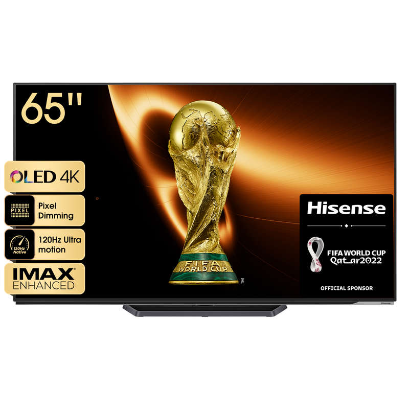 Hisense 65" A8H 120Hz 4K Smart OLED TV with Dolby Vision & HDR10+