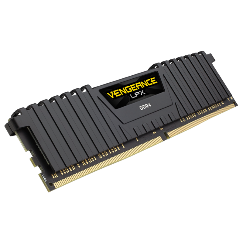 Corsair Vengeance LPX 16GB (1 x 16GB) DDR4 3000MHz C16 Memory  - Black