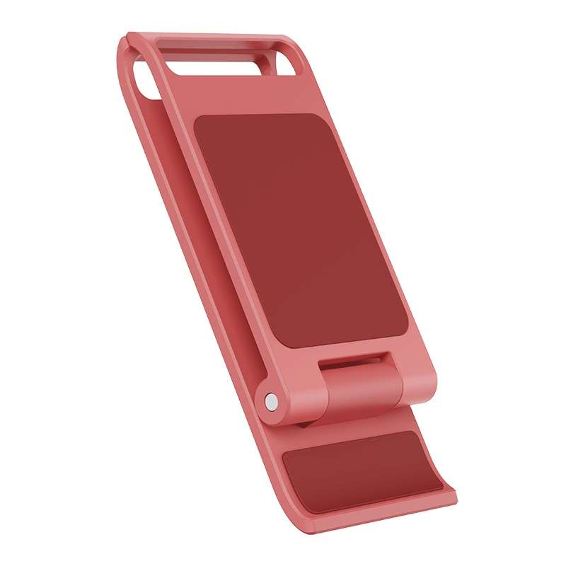 DHAO Universal Portable Plastic Cellphone Holder Tablet Stands - Red