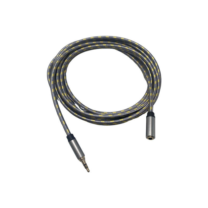 3m 3.5mm To 3.5mm Male To Female Aux Audio Cable Q