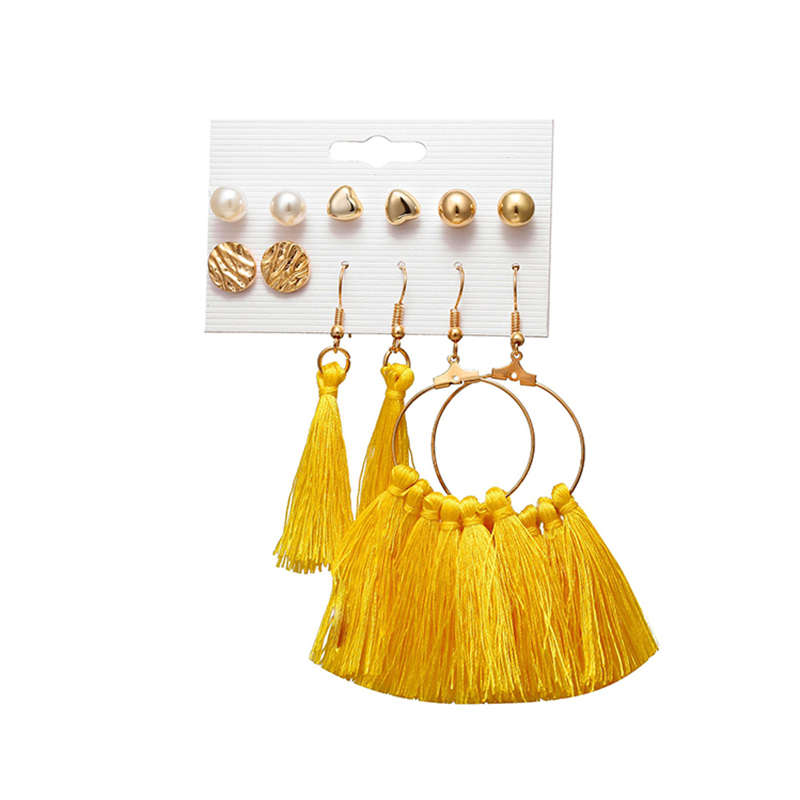 Earrings Set For Women Girls Fashion Tassel Earrings