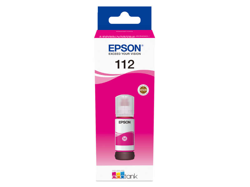 Epson 112 EcoTank Pigment Magenta ink bottle (70 ml)