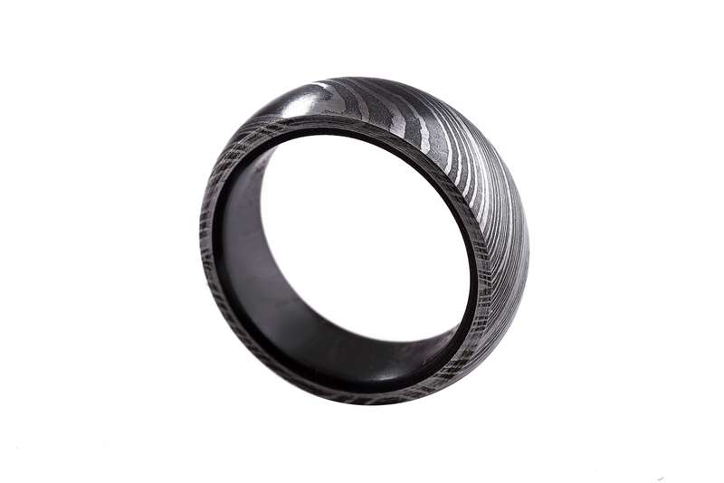 Damascus Ring - Size 8