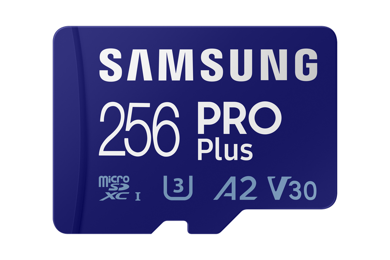 Samsung MB-MD256SA PRO Plus microSDXC 256GB Memory Card; Read : up to 180MB/s Write : up to 130MB...