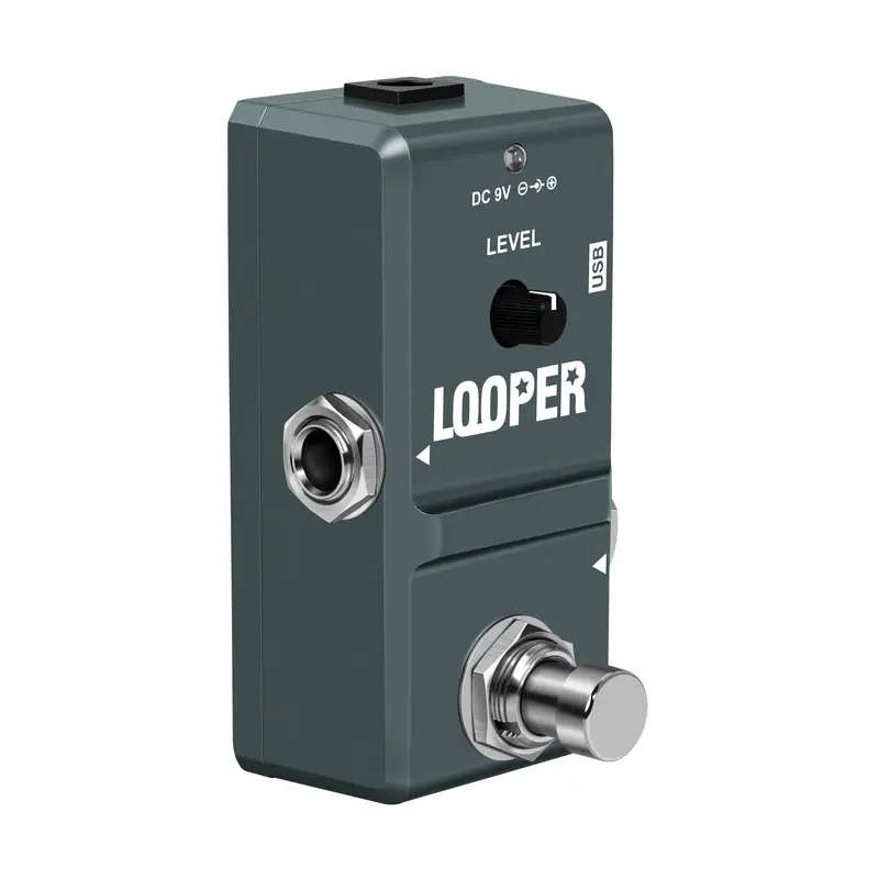 Guitar looper pedal