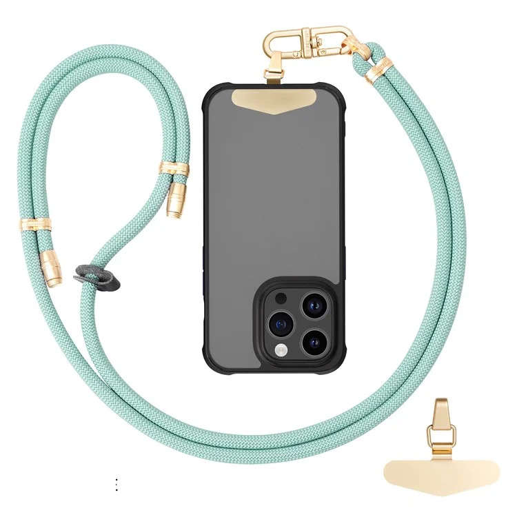 Cellphone Lanyard with Clip Holder - 160cm Mint