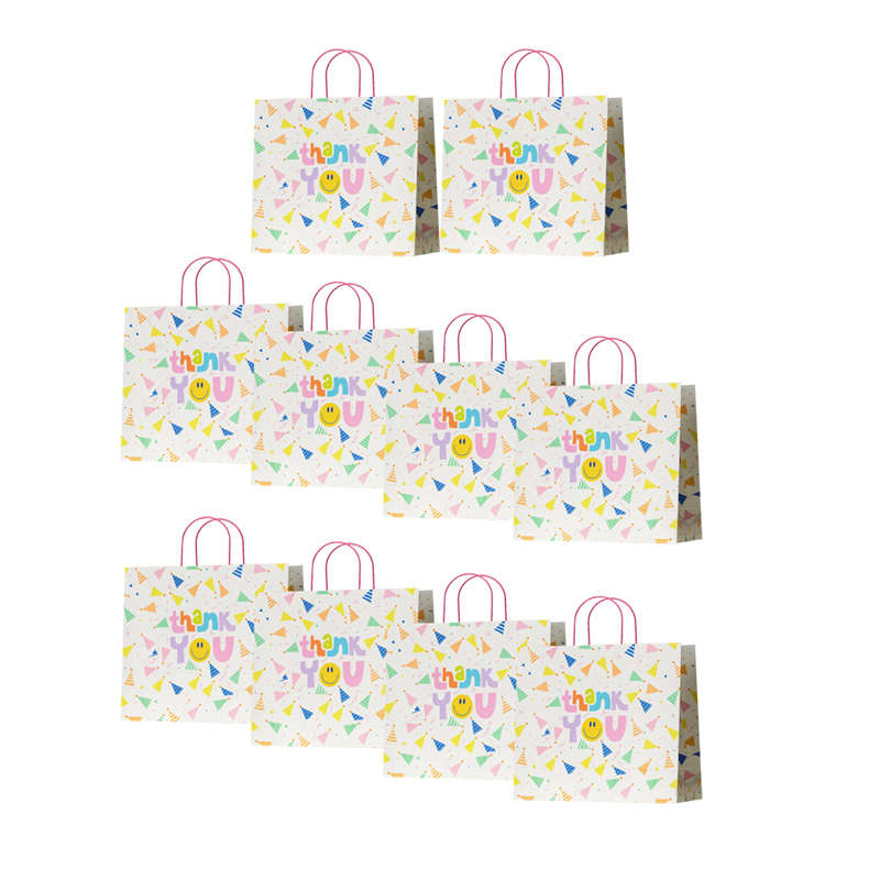 DHAO 10 Pack Christmas Gift Bags Gift Bags With Handle - P32cm