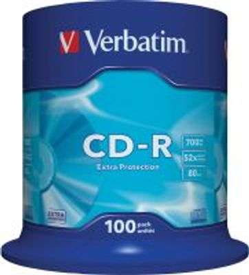 Verbatim Cd-r 52x 700mb E:prot 100sp