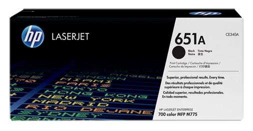 HP 651A LaseJet Black Print Toner Cartridge