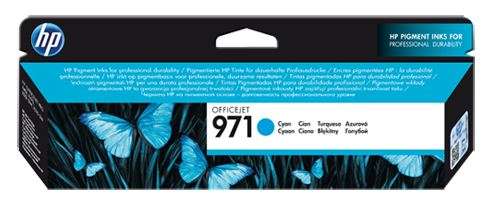 HP 971 Cyan Original Ink Cartridge