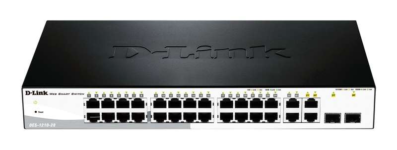 D-Link 28-Port 10/100 Web Smart Switch