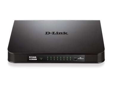 D-Link DGS-1016A 16-Port Gigabit Unmanaged Desktop Switch