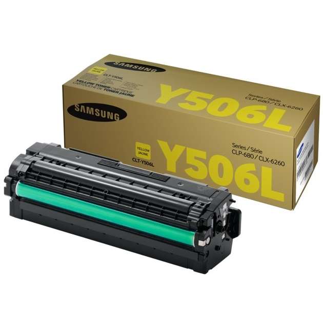 Samsung 506L High Yield Yellow Toner Cartridge