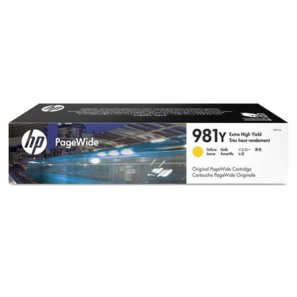 HP 981Y High Yield Yellow Original PageWide Cartridge