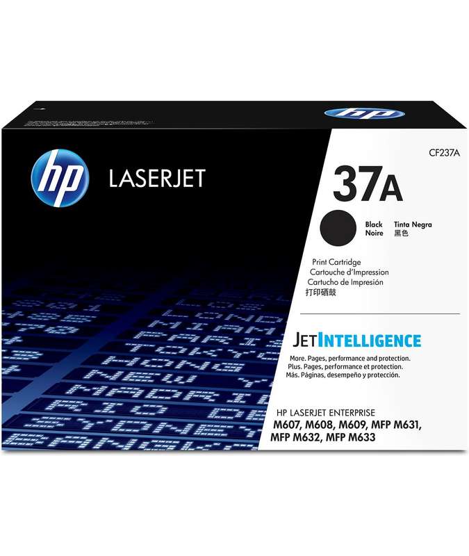 HP 37A Black Original LaserJet Toner Cartridge,11,000 pages