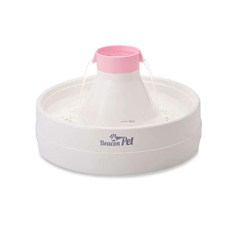 DHAO Pet Drinking Fountain Quiet Automatic or Cat and Dog 3L - Pink