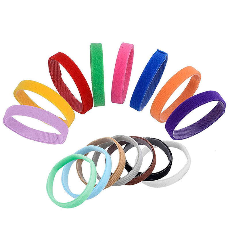 DHAO-12 Pics Adjustable Hook & Loop Collars in 12 Colors Pet Dogs/Cats - S