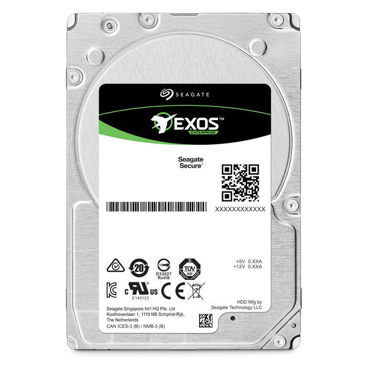 Seagate Exos 10E2400 600GB SAS Secure SED; 2.5'' Internal; 12GB/s; 512Native; RPM 10K; 128MB Cache