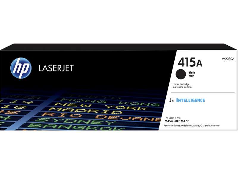 HP 415A Black LaserJet Toner Cartridge,2,400 pages