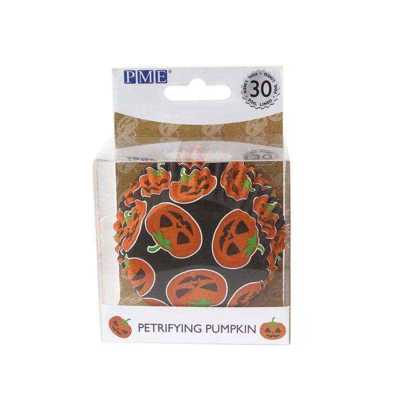 PME Cupcake Cases Standard Size Paper Baking Cases - Pack of 30 - Pumpkin