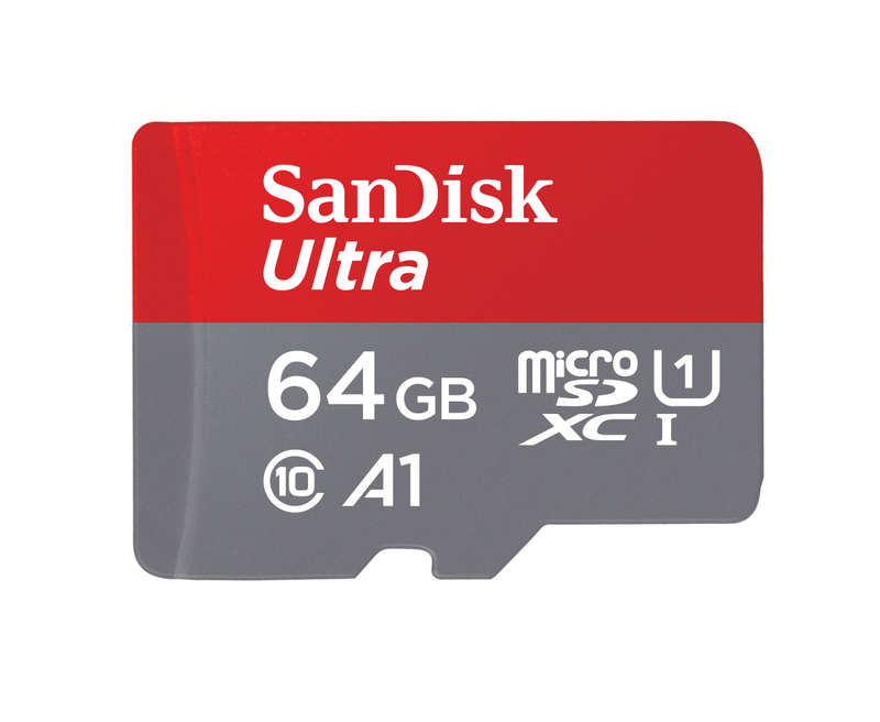 Sandisk Ultra 64GB Class 10 MicroSDXC Card