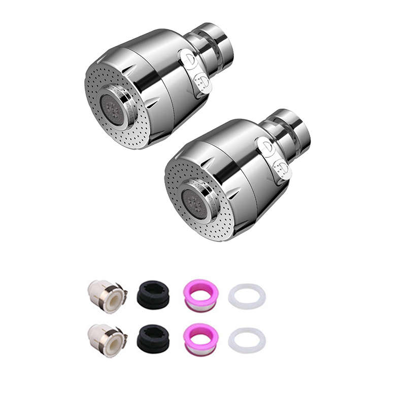 DHAO - Sprayer Turbo 360-Degree Rotary Duplex Faucet Watersaving Device