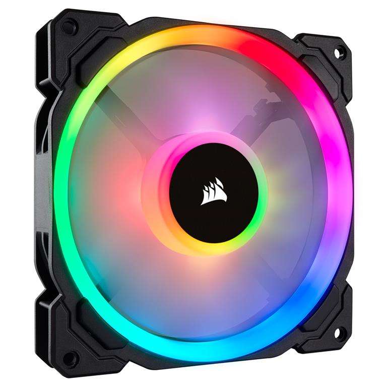 Corsair LL140 RGB 140mm Dual Light Loop LED Fan - Single Pack
