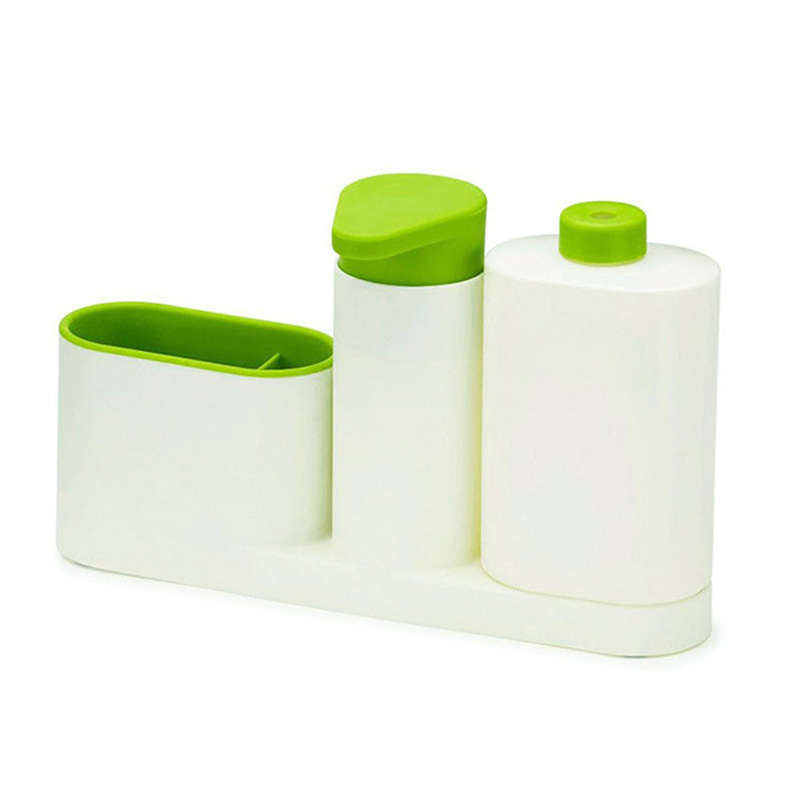 Kitchen Multi-functional Combination Washing Storage 3 Piece Dispenser