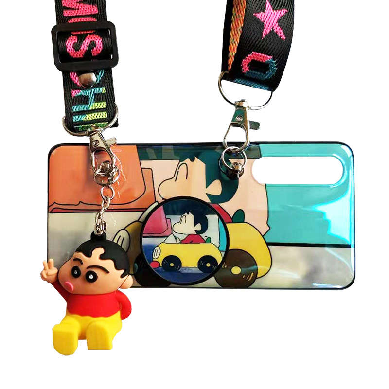 DHAO-Crayon Shin-chan Cellphone Case With Lanyard - Huawei P30