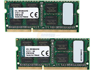 16GB KIT (2X8GB) 1600MHZ LV SODIMM 1.35V